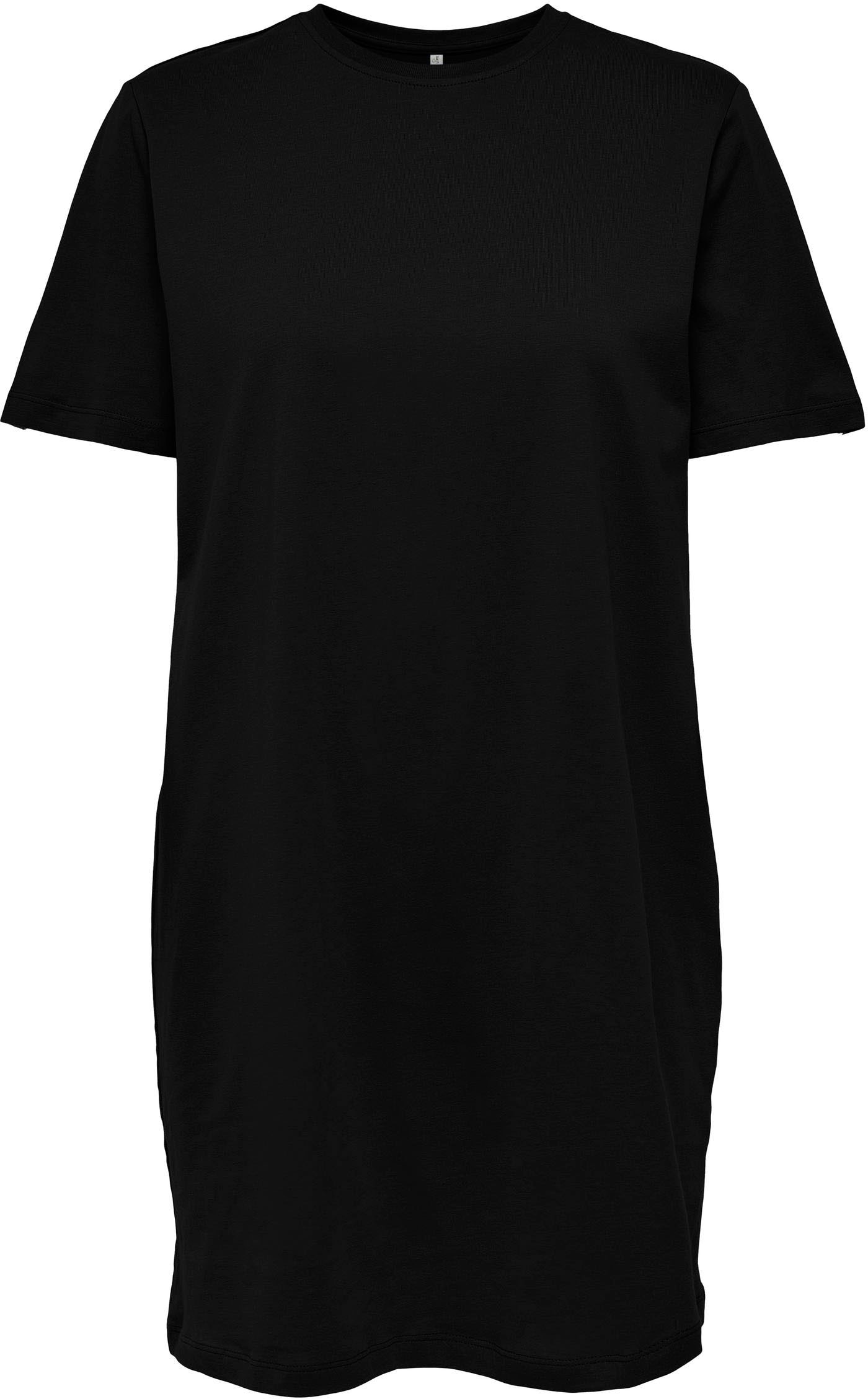 ONLY Shirtkleid »ONLMAY – Shirtkleid mit elastischem Material für Alltag« regular fit, casual, Jersey, Baumwolle, Rundhals