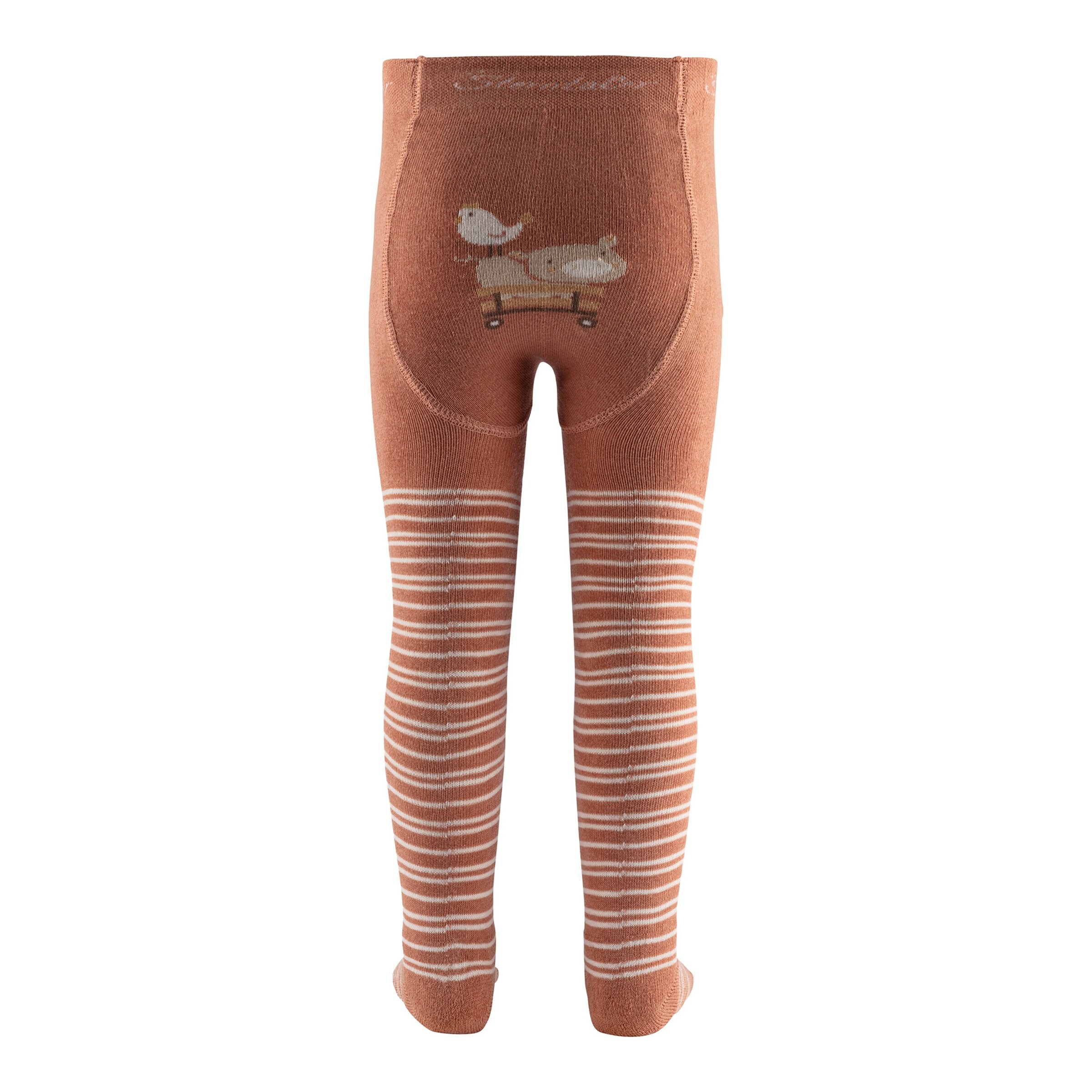 Sterntaler Krabbelstrumpfhose Tiere braun/natur
