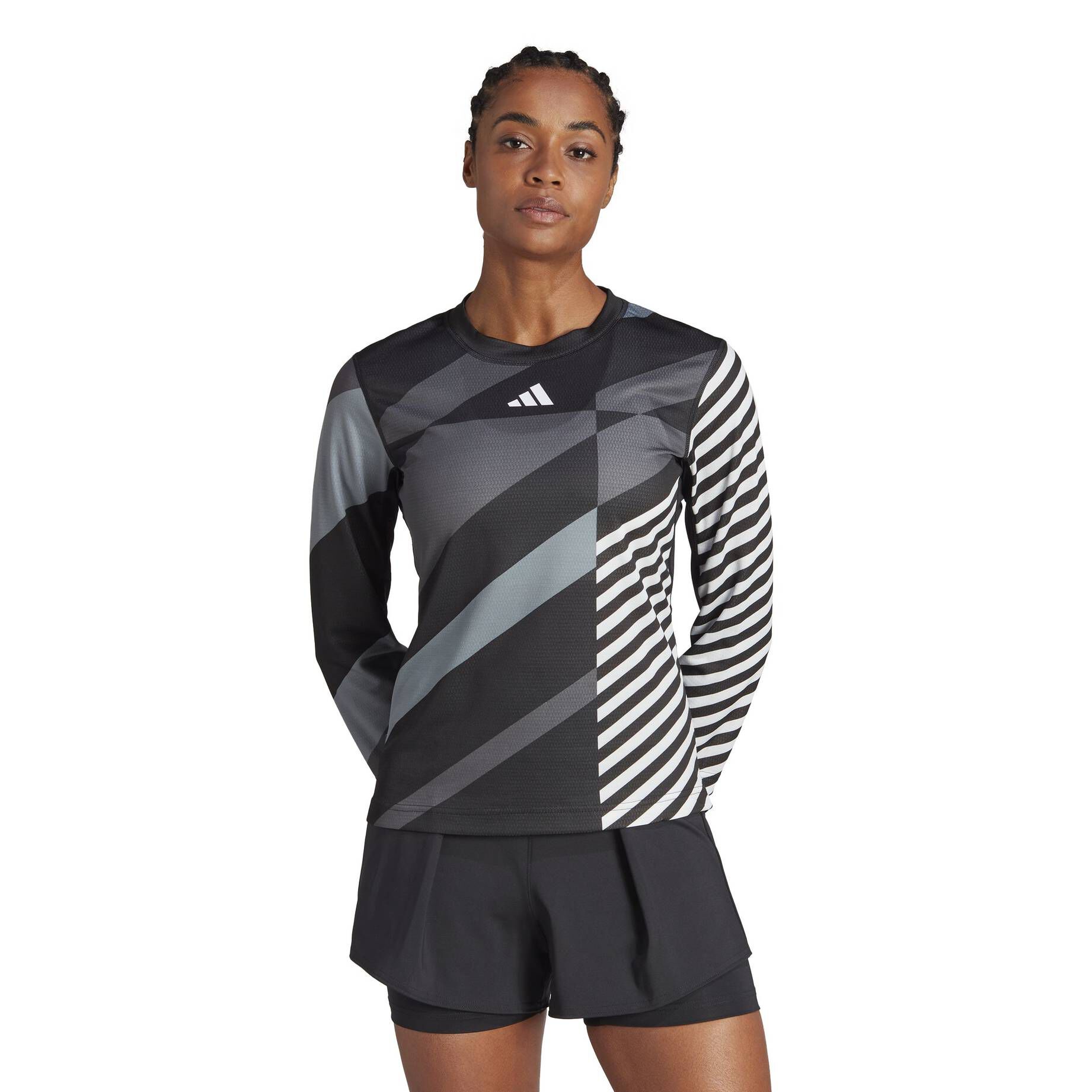 adidas Performance| Damen Tennisshirt  3/4 LONG SL PRO langarm