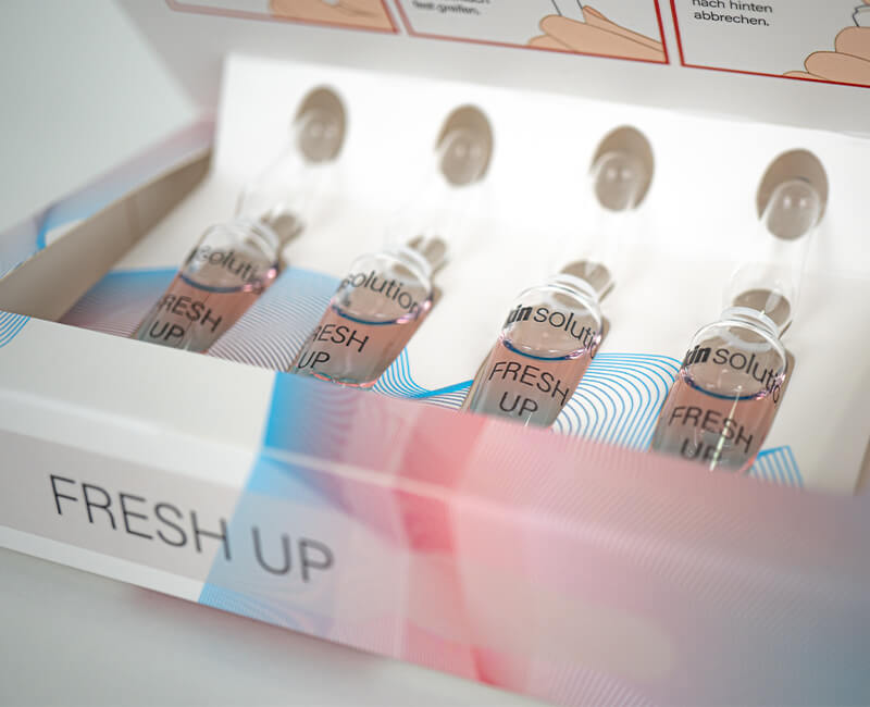 Skin Solutions fresh up 2-Phasen-Feuchtigkeitsboost (4 x 2 ml)