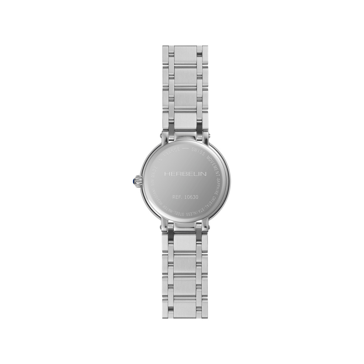 Montre HERBELIN Galet femme bracelet acier bicolore jaune