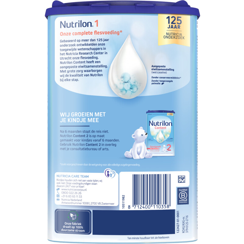 Nutrilon Content 1 0-6 maanden