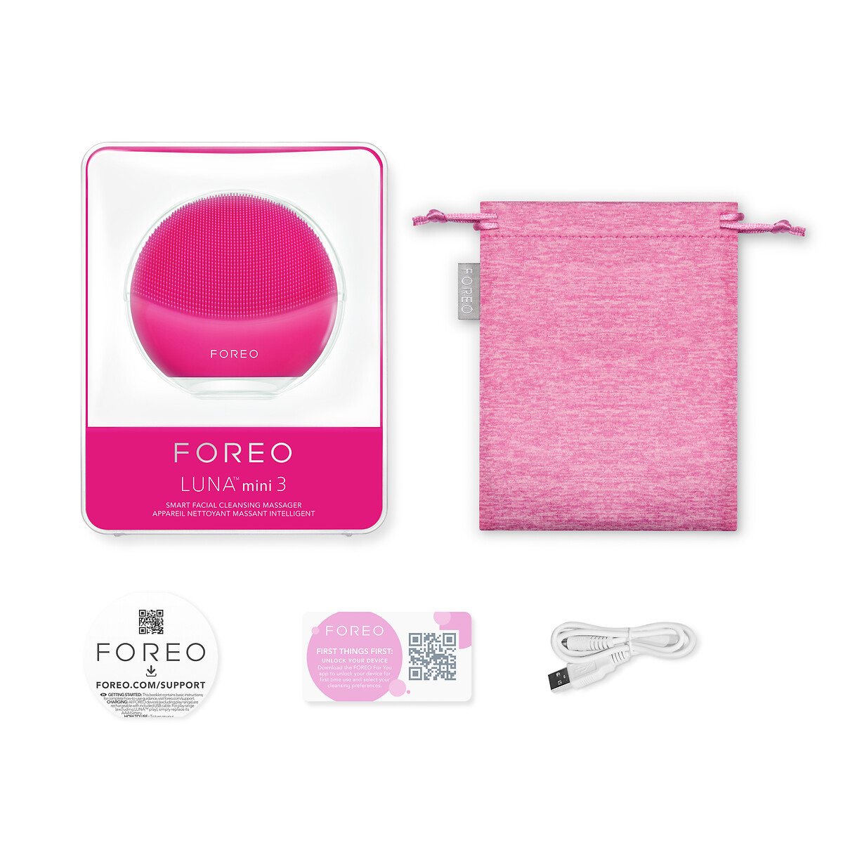 FOREO<br>Escova de limpeza facial Luna mini 3