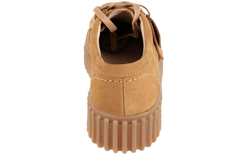 CLARKS TORHILL BEE LIGHT TAN SKO I RUSKIND