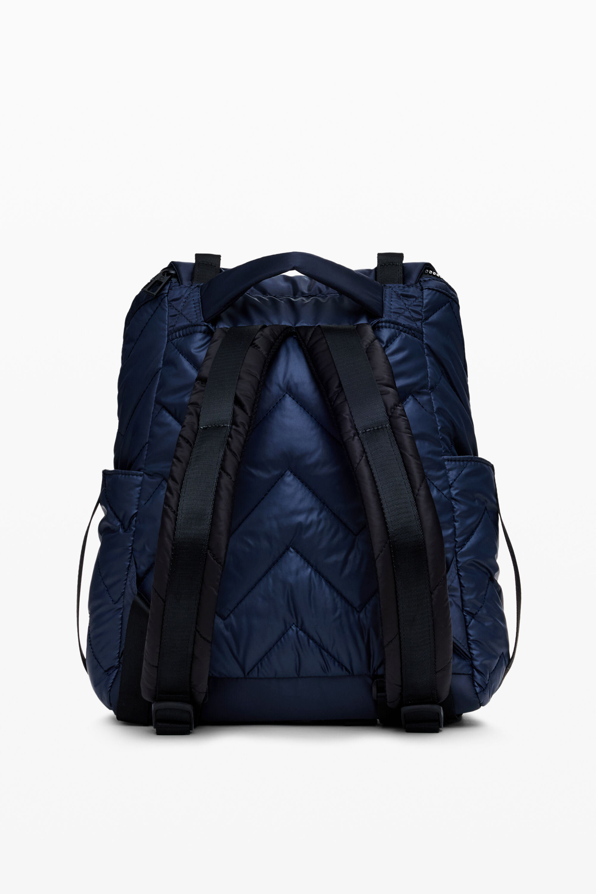 Mochila acolchoada com vários bolsos