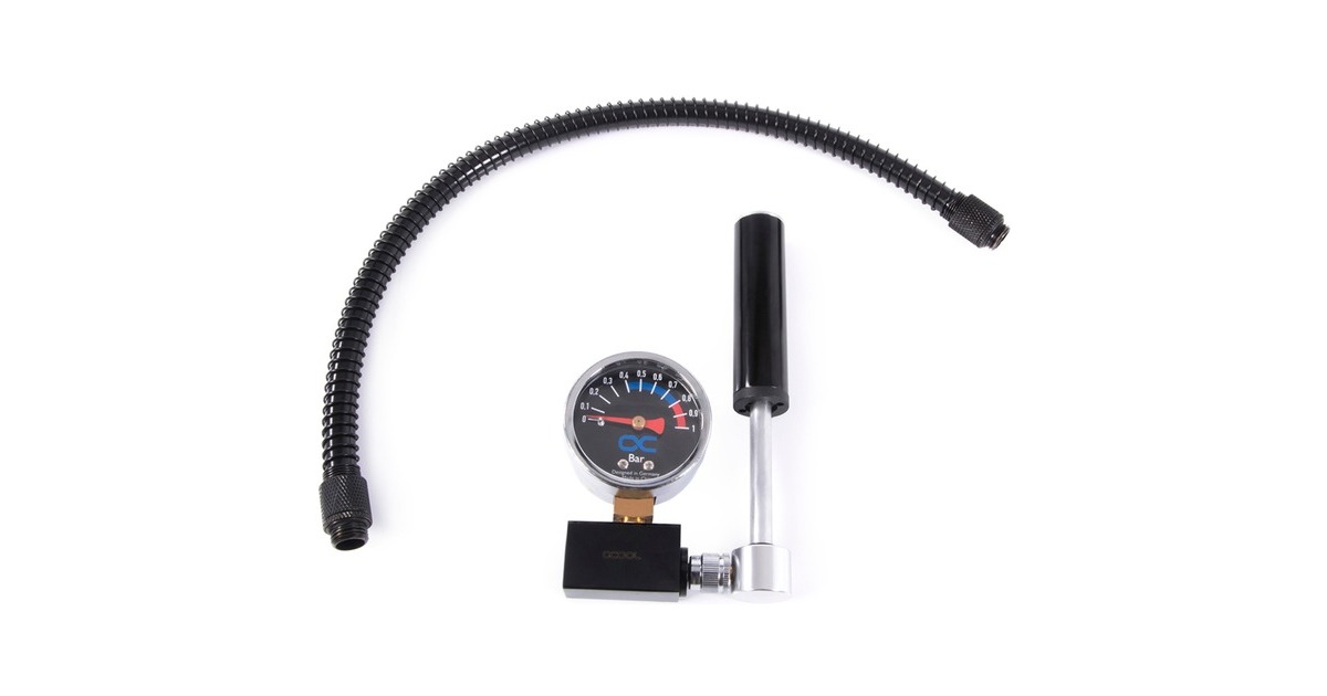 AlphacoolLeak Testing Tool incl. Pump pomp  (Zwart)