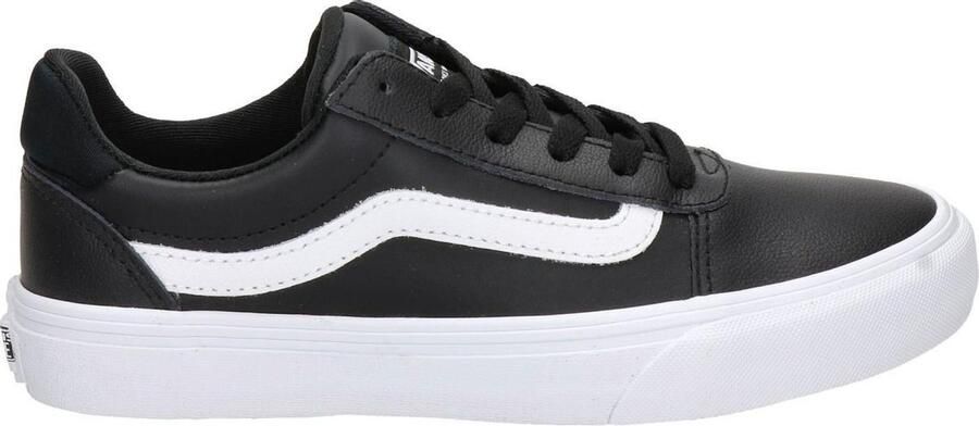 Vans Ward Deluxe Dames Sneakers (Tumble) Black White