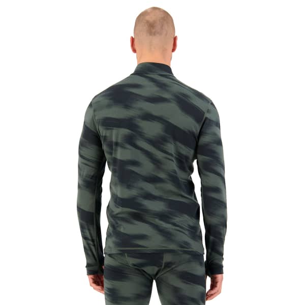 T-shirt thermique MONS ROYALE M CASCADE FLEX 200 1/4 ZIP ROSIN MOTION