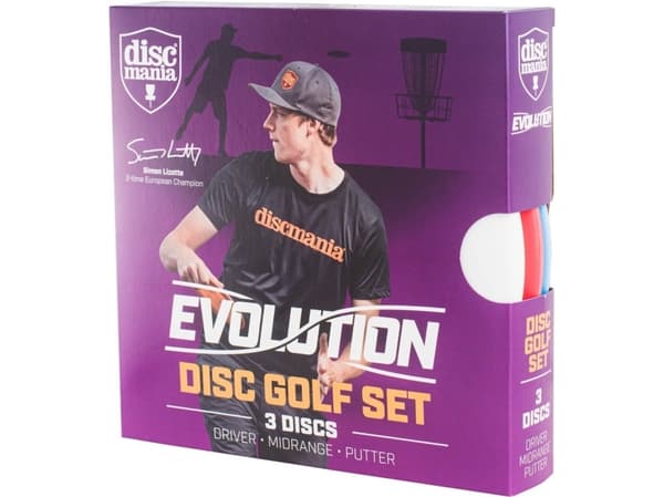Disc golf disc sett DISCMANIA Evolution 3 stk.