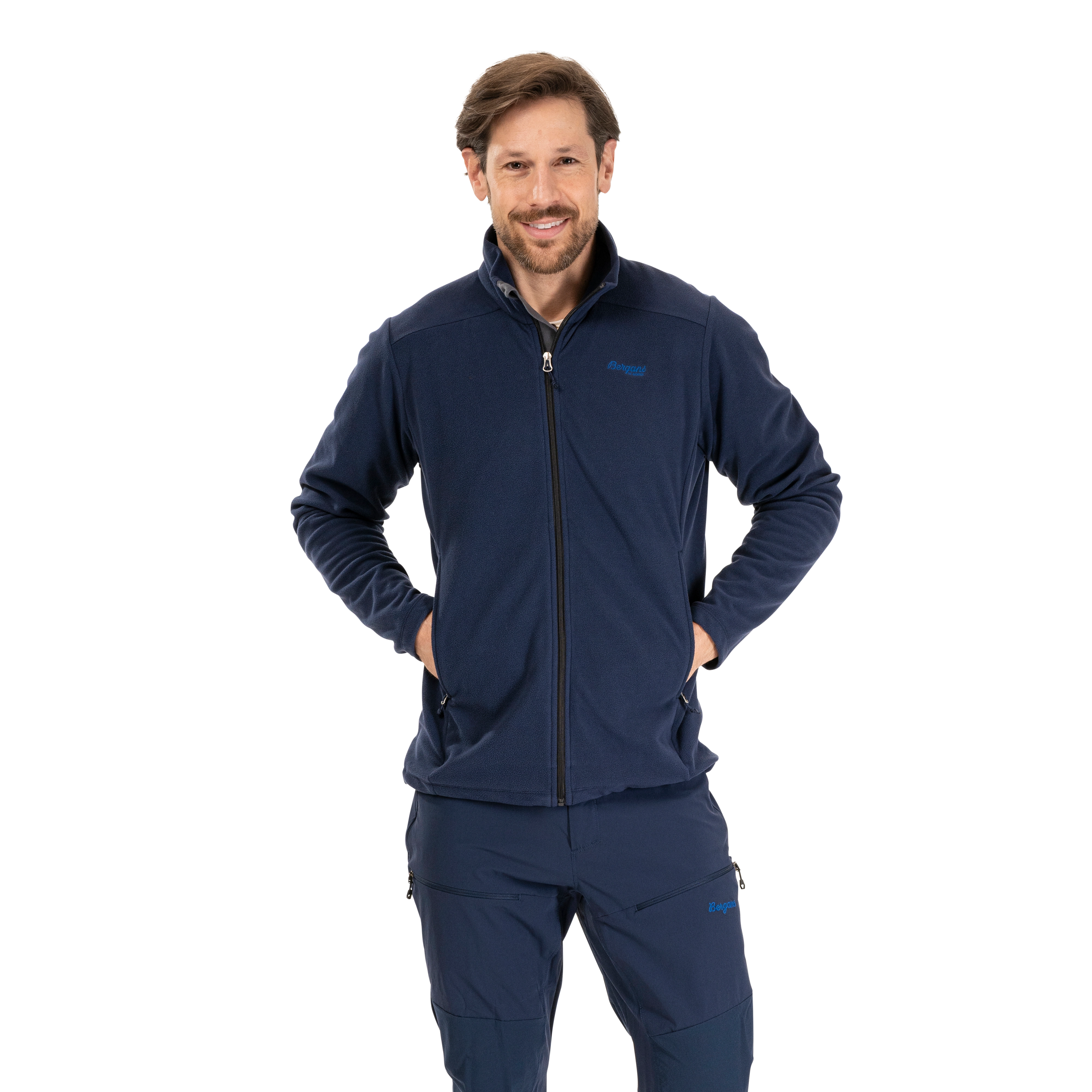 Finnsnes Fleece Jacket Men Navy Blue