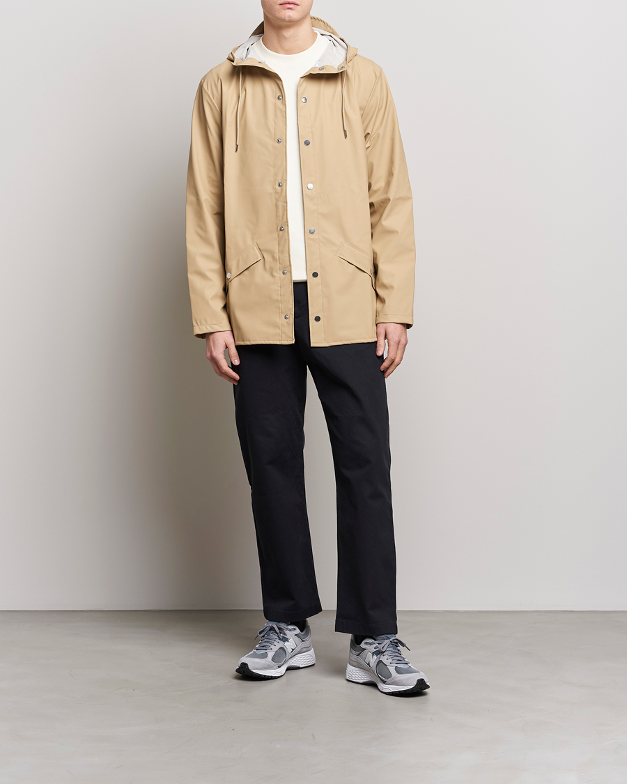RAINS Jacket Sand