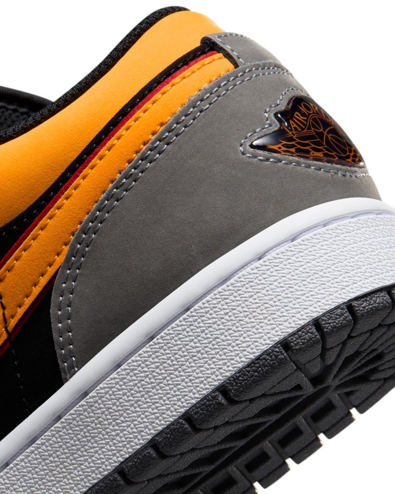 Chaussures Nike Air Jordan 1 Low Se Gris & Orange pour homme