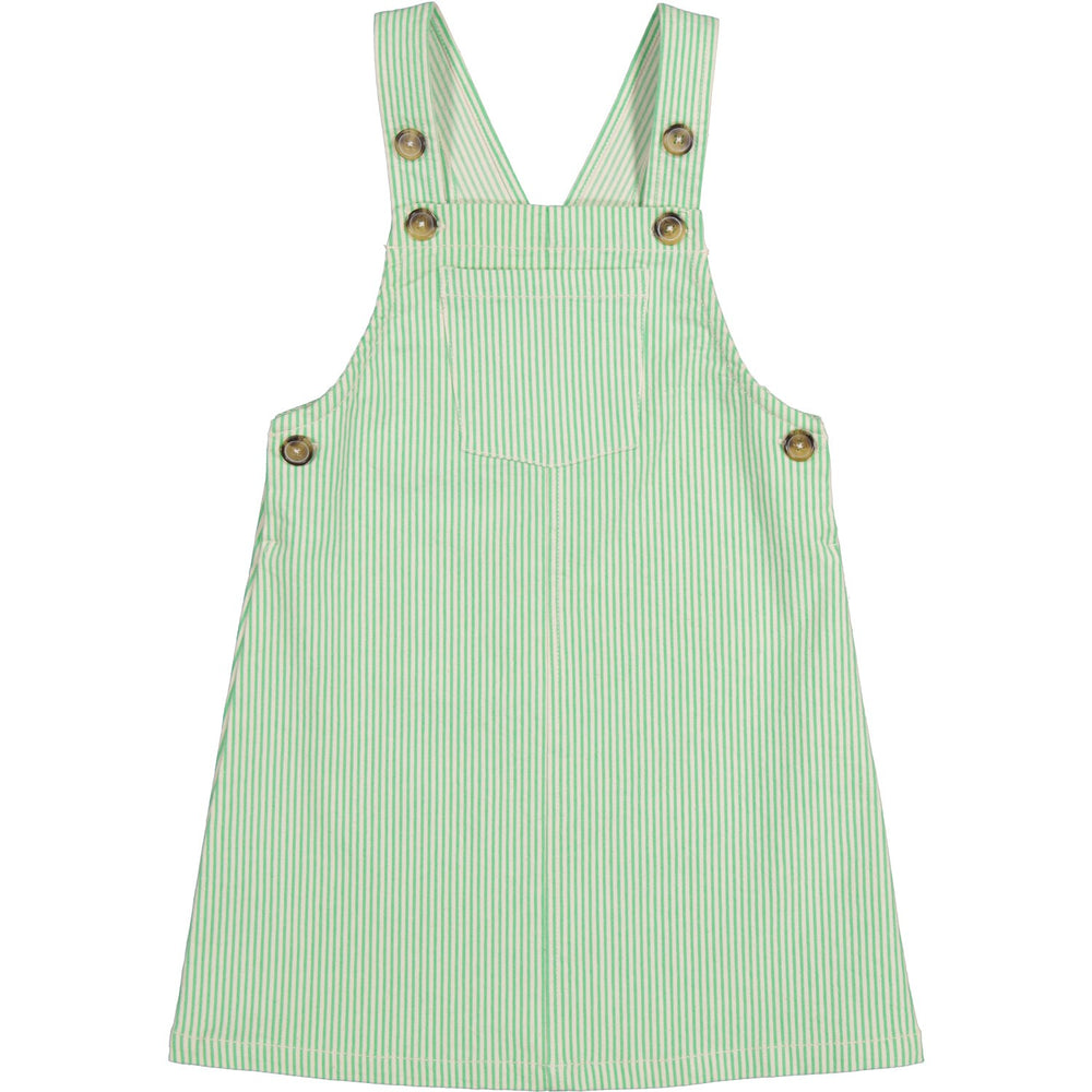 Køb MarMar Soft Denim Cale Green Stripe Dalma Kjole