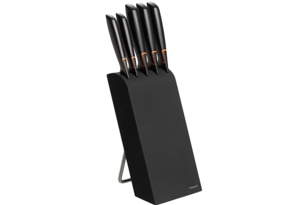 Fiskars - Knivblokk og knivsett - 5 stk.