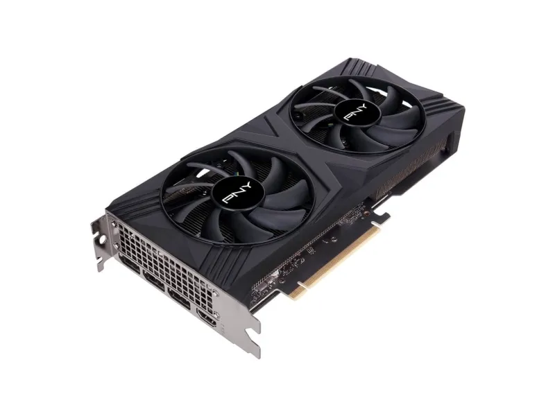 PNY Geforce RTX 4070 SUPER 12GB - VERTO Overclocked Dual Fan Edition - grafikkort - GeForce RTX 4070 Super - 12 GB GDDR6X - PCIe 4.0 x16 - 3 x DisplayPort, HDMI