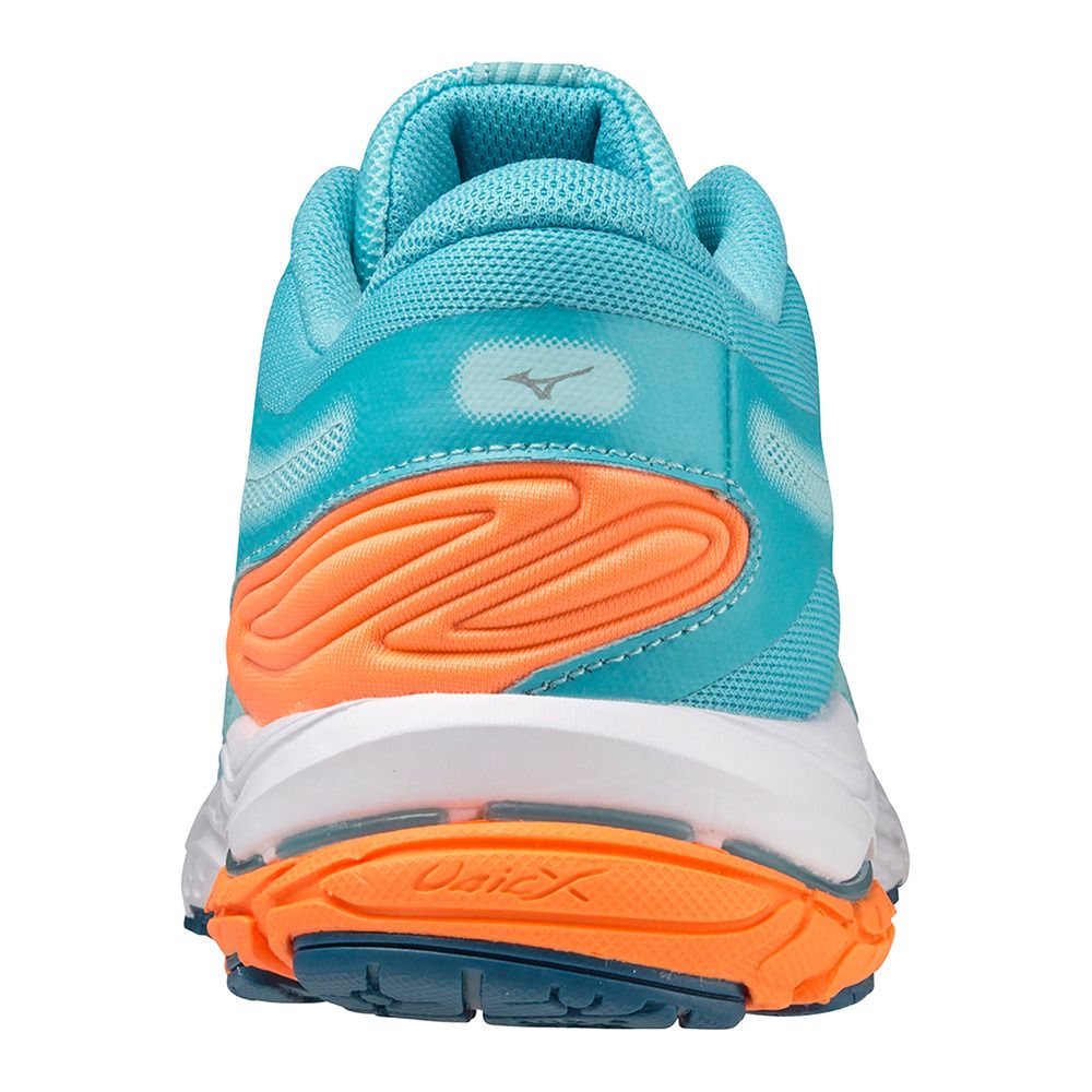 Mizuno WAVE PRODIGY 4 - Chaussures running Femme antigua sand/white/light orange