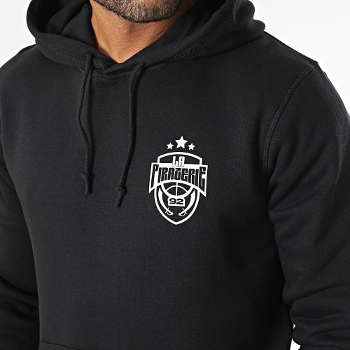 Sweat Capuche All Star Noir Blanc