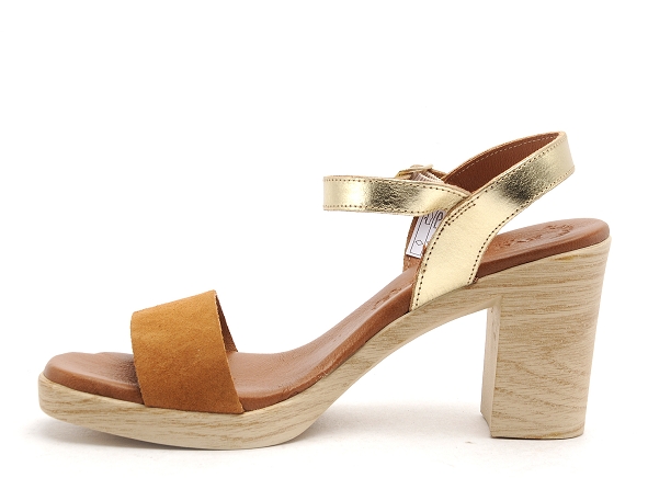 Eva frutos nu pieds talons femme 990 marron