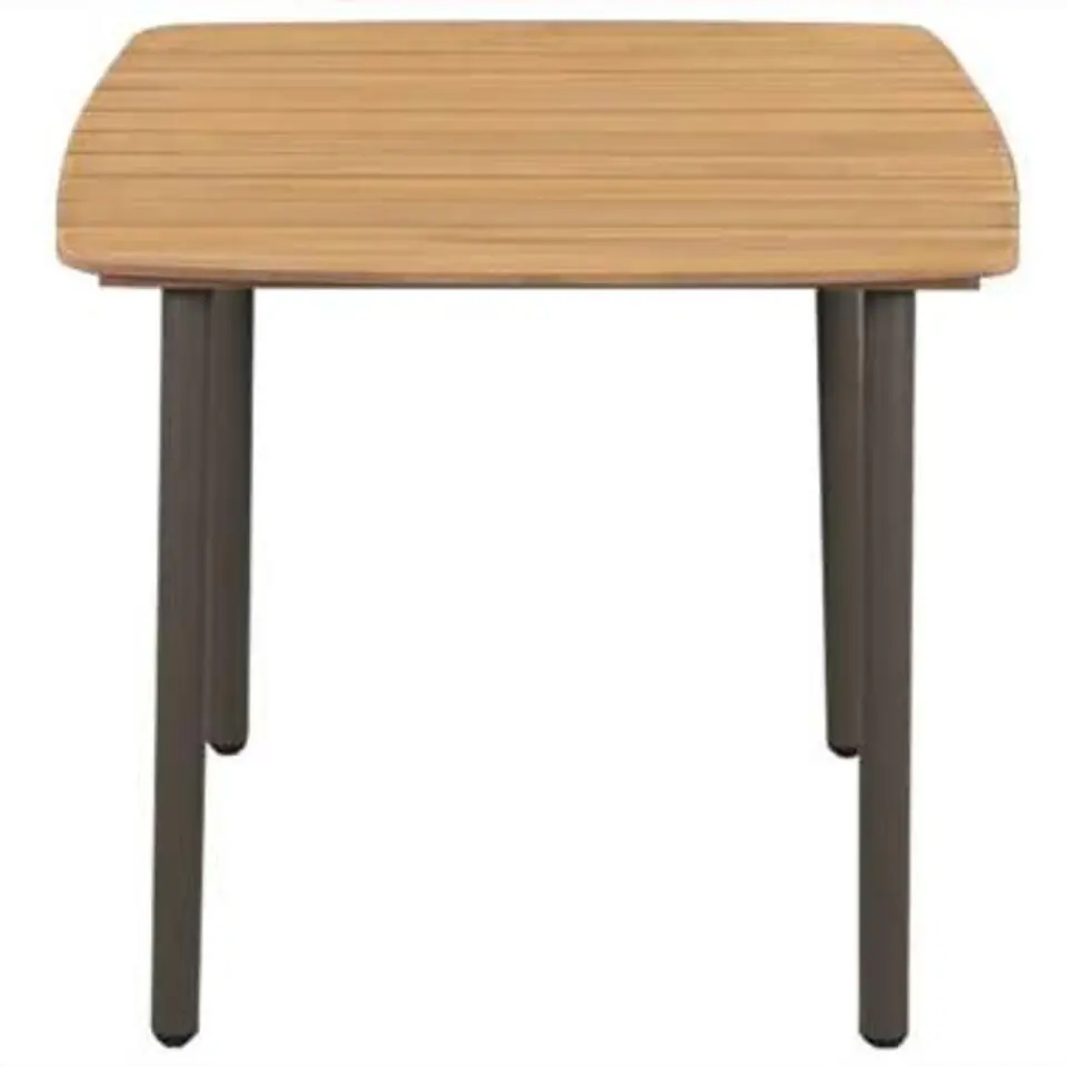 vidaXL - Tuintafel - Bruin - Hout - 80 x 80 x 72 cm