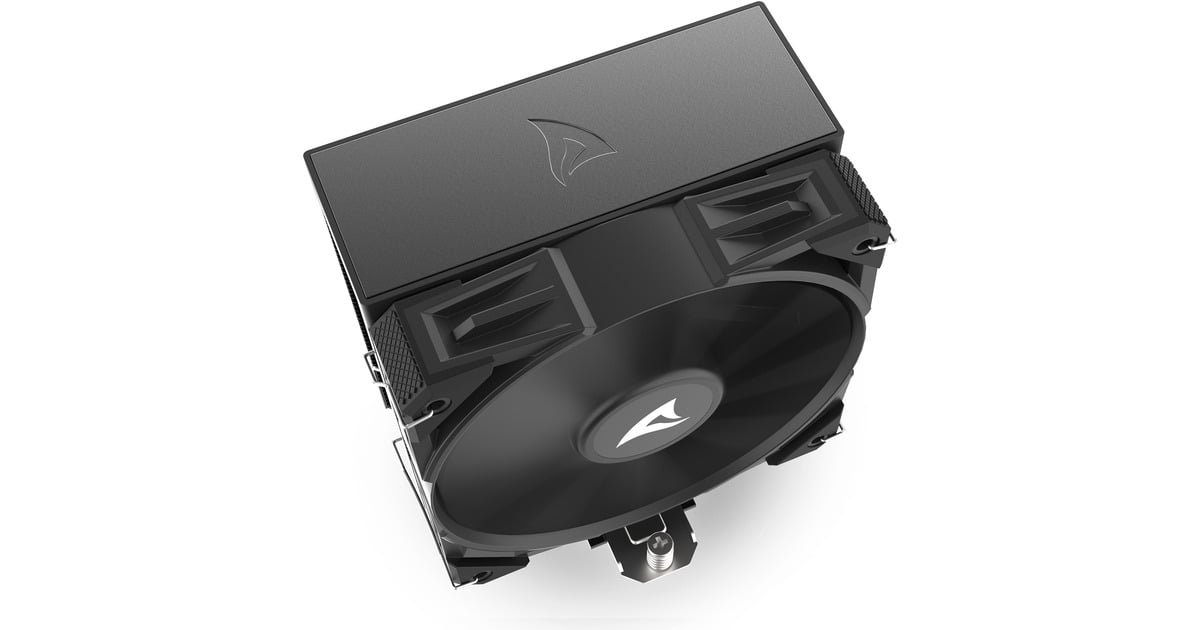 SharkoonA50 CPU-koeler  (Zwart, 4-pins PWM fan-connector)