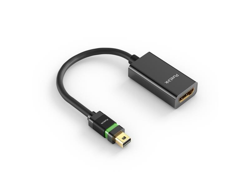 PureLink Adapter Zert. 4K High Speed Mini-DisplayPort - HDM Zertifizierter 4K High Speed mini DisplayPort / HDMI Portsaver Adapter