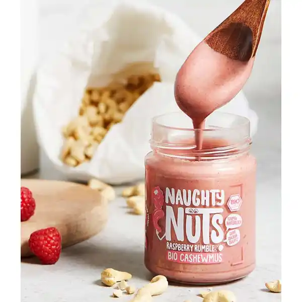 Bio Cashewmus Raspberry