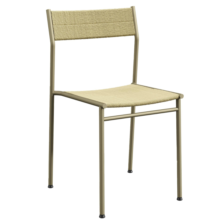 Northern Vev stoel grijs beige/naturel koord