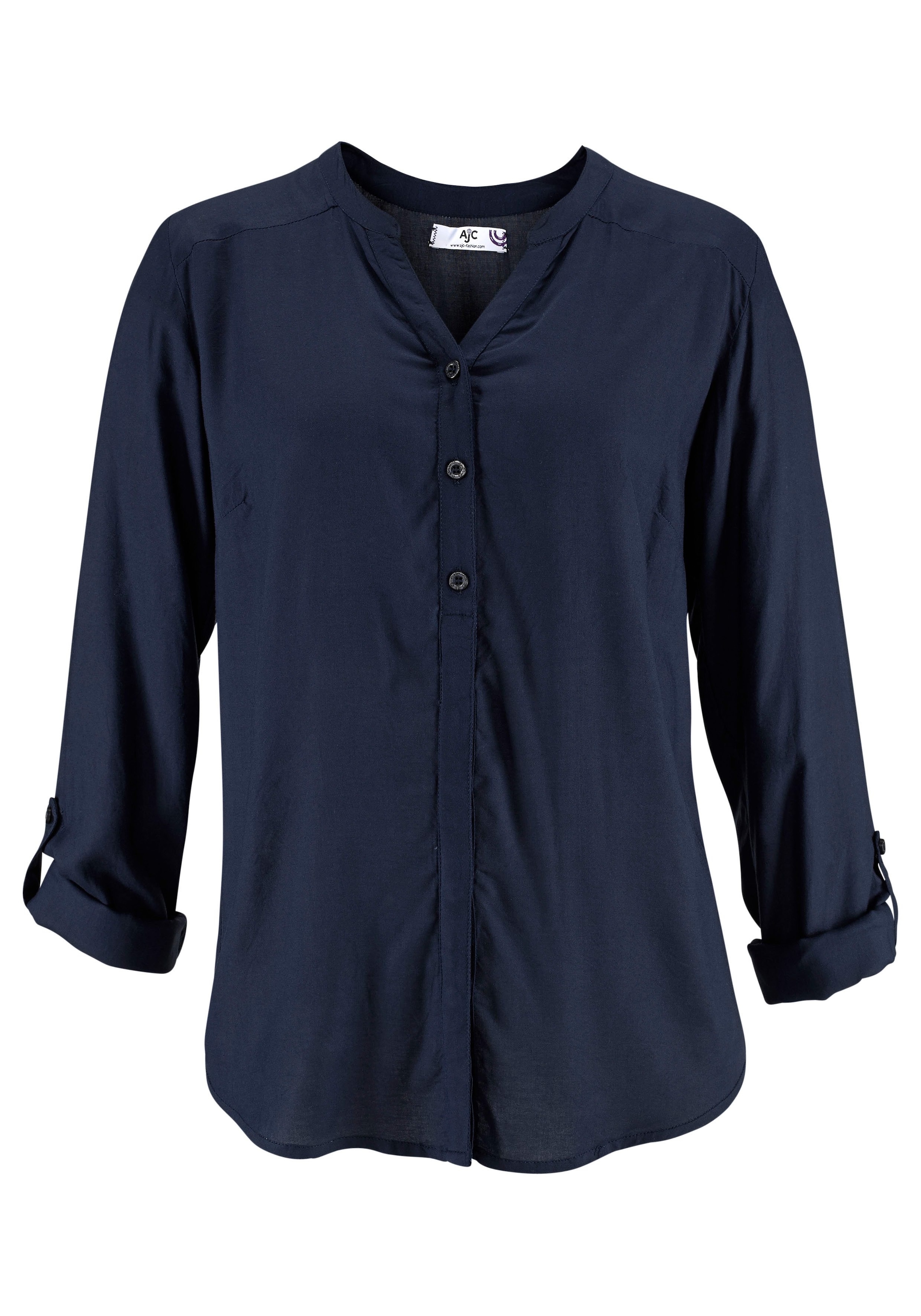 AJC Hemdbluse , aus weich fliessender Viskose