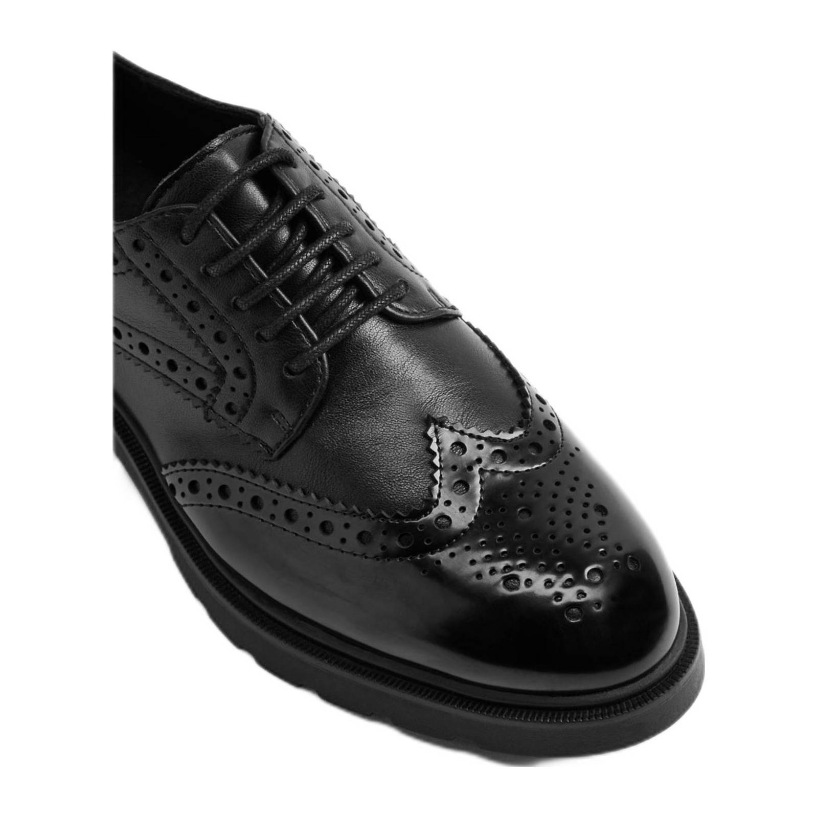 Graceland veterschoenen zwart