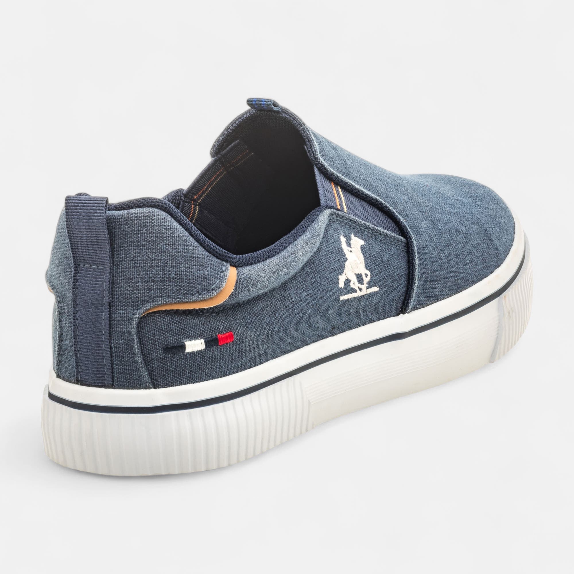 Baskets en toile Homme bleu marine