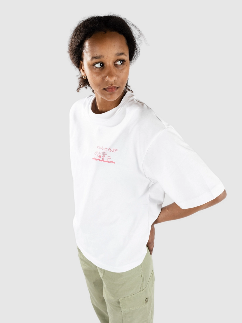 Carhartt WIP Kainosho T-Shirt white/charm pink