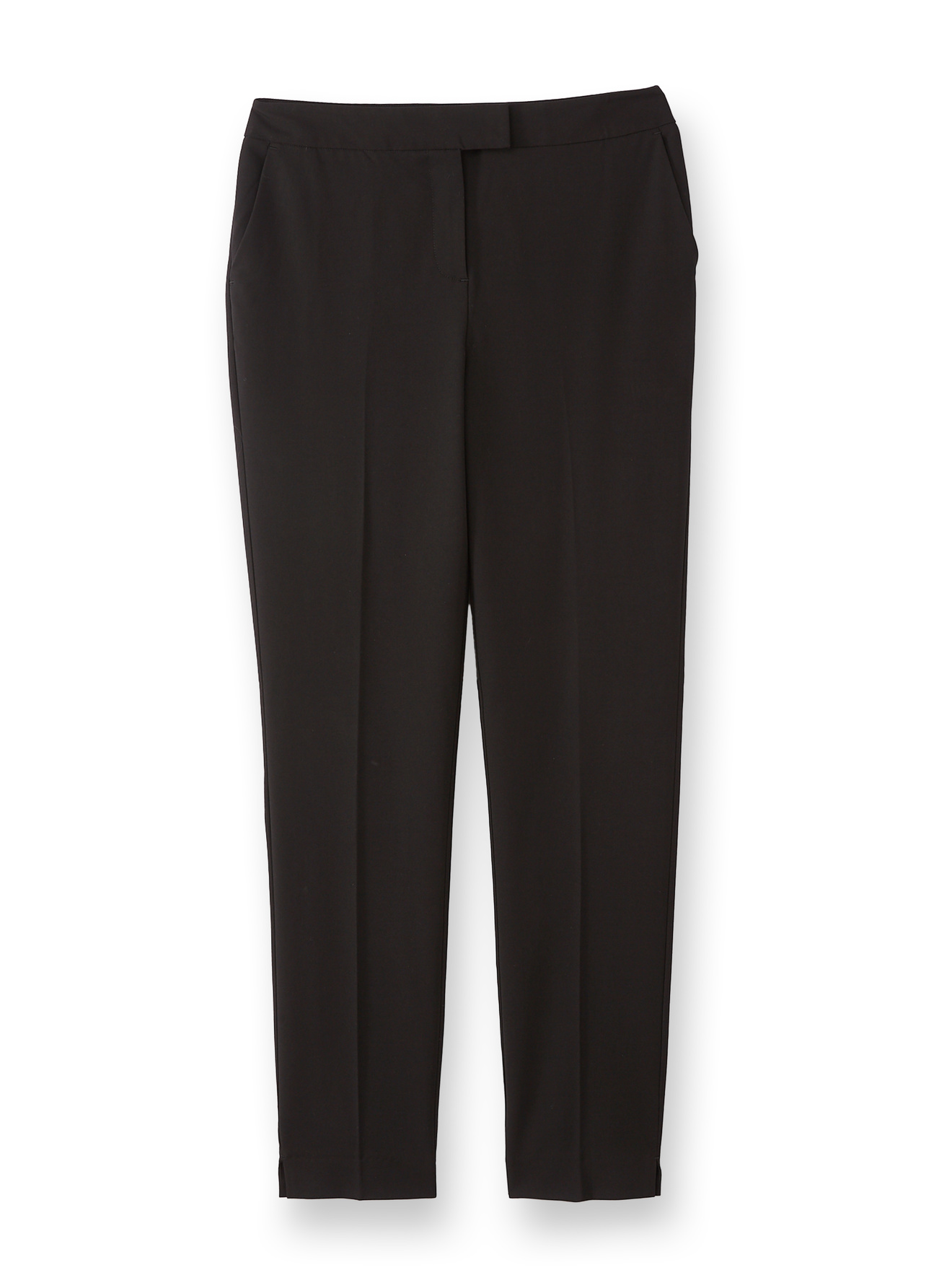 Pantalon classique en tissu sergé