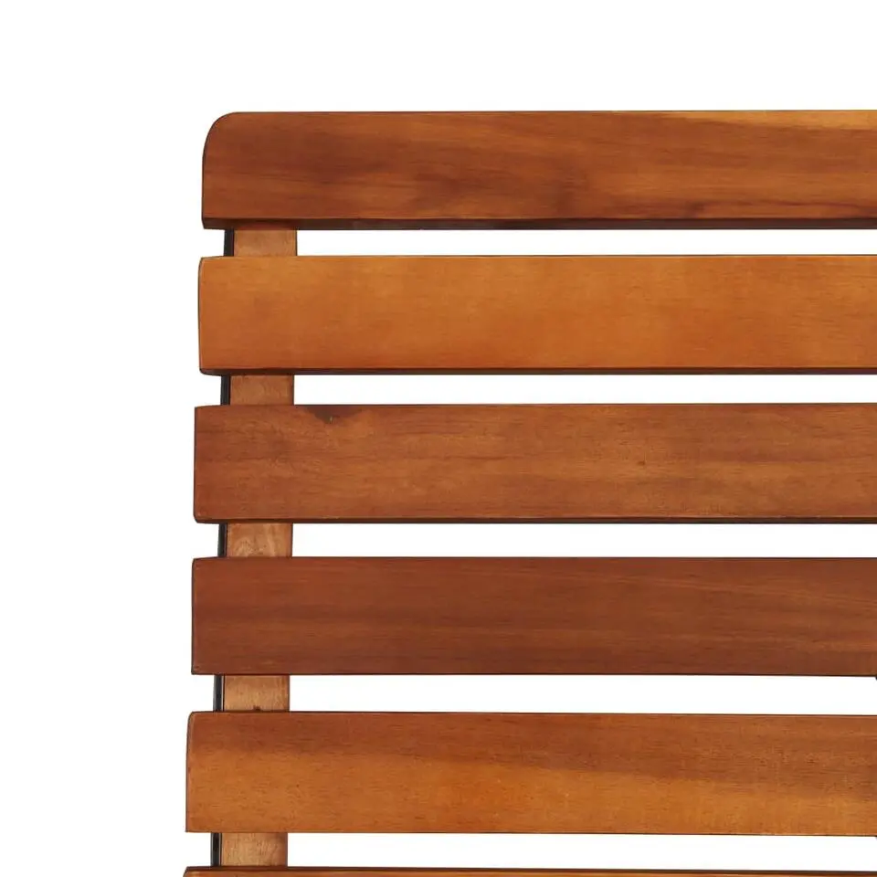 vidaXL - Tuinstoel - Bruin - Hout - 2 stuks