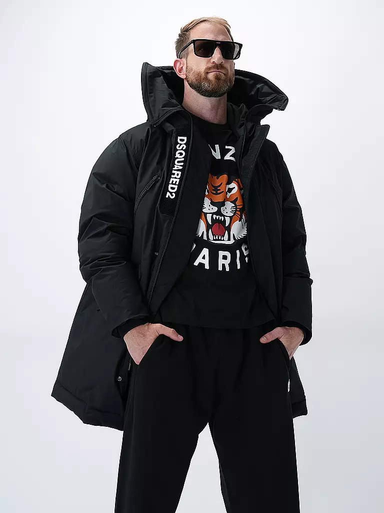 DSQUARED2 Parka schwarz
