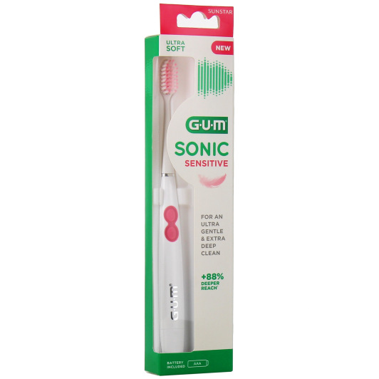 Gum Sonic Sensitive - Brosse à dents électrique