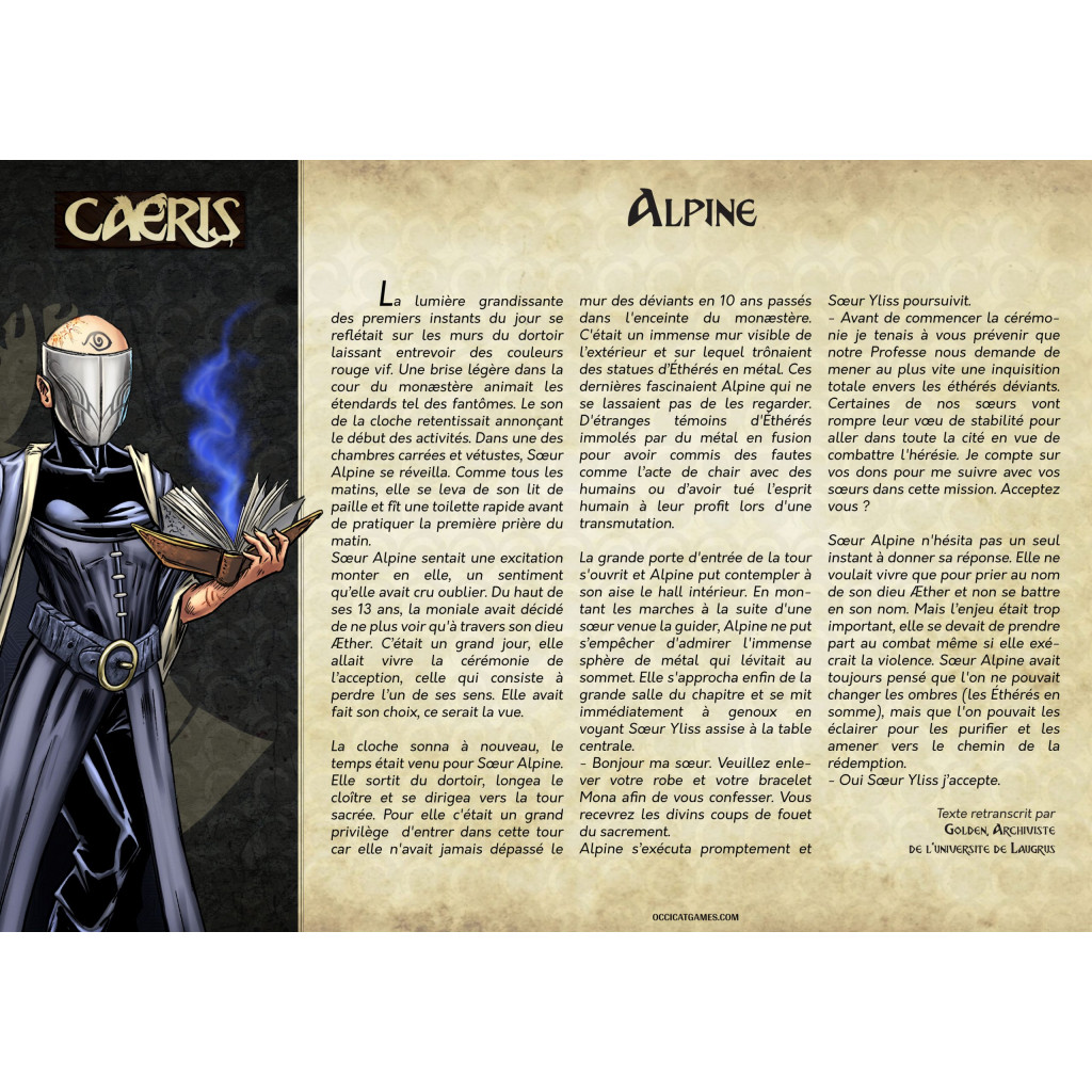 Caeris : Starter Les Moniales d'æther