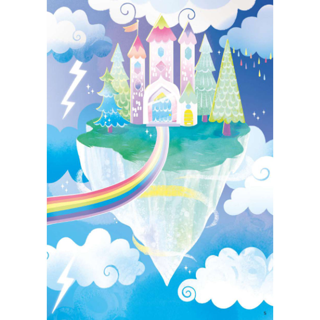uitgeverij usborne glitter-stickerboek ponyelfjes