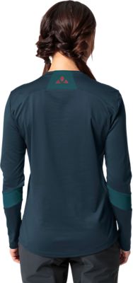 VaudeQimsa LS Logo Shirt - petrol