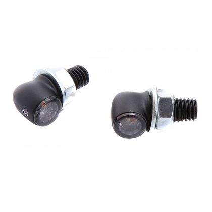 Clignotant Highsider PROTON LED SERIE 2 (La paire) Universel - Noir