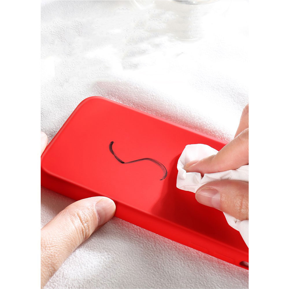 iPhone 12 / iPhone 12 Pro Silikon Case Hülle - Schwarz