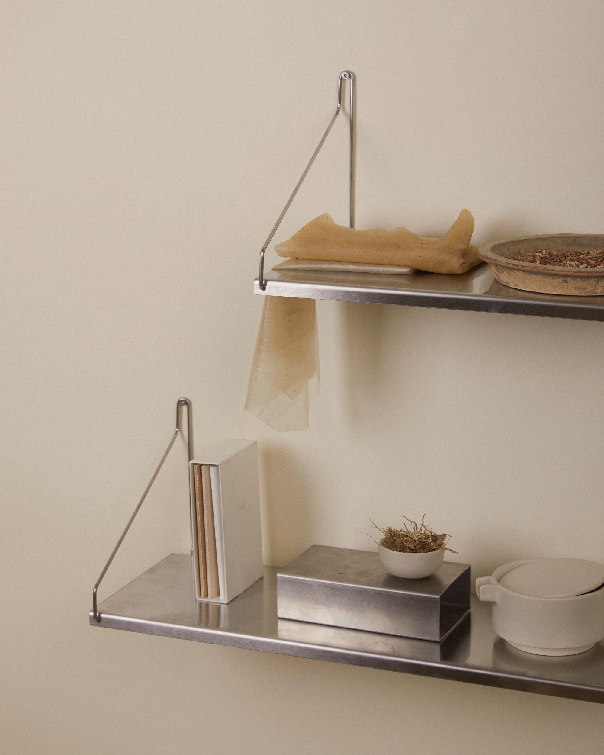 Frama Shelf wandplank 40x27 donker|zwart