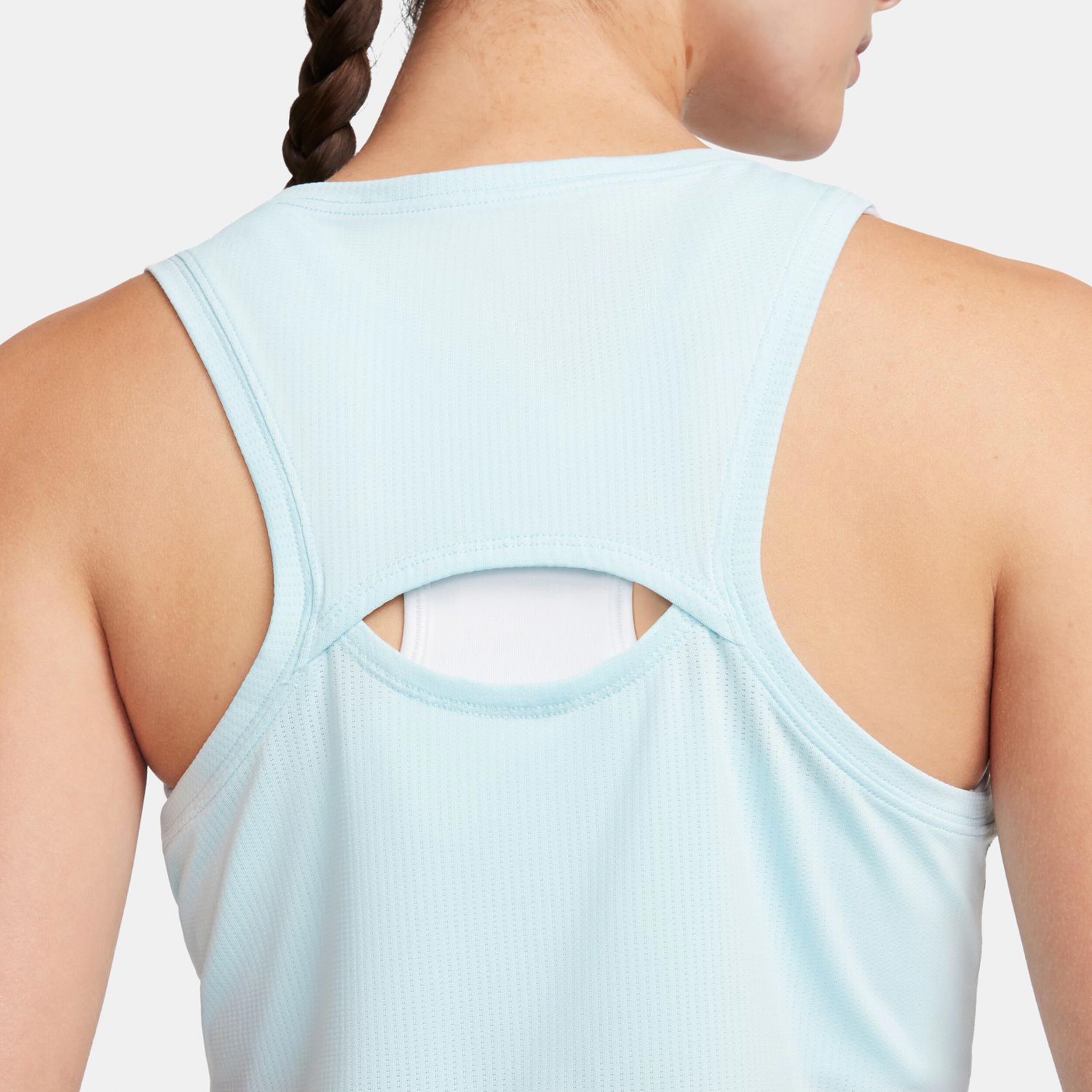 Nike Dri-Fit Victory Débardeur Tank Top Femmes - Bleu Clair , Noir