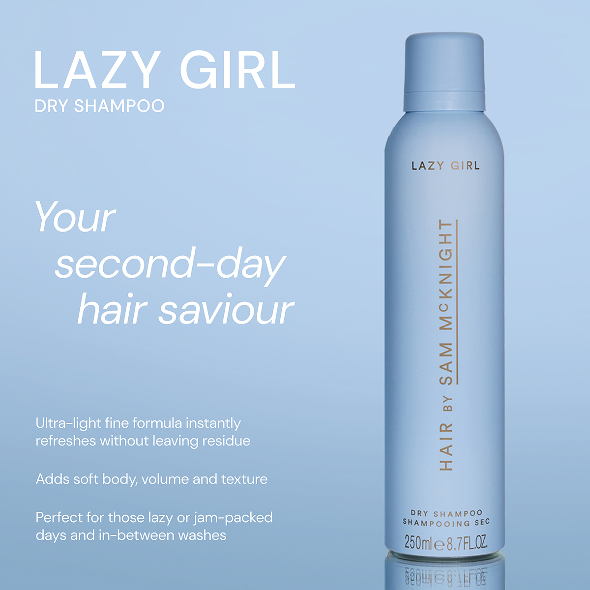 Lazy Girl Dry Shampoo 250ml