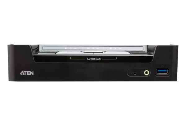 ATEN CS1953 - KVM / audio / USB switch - 3 x KVM / audio / USB - 2 lokalbrugere - desktop