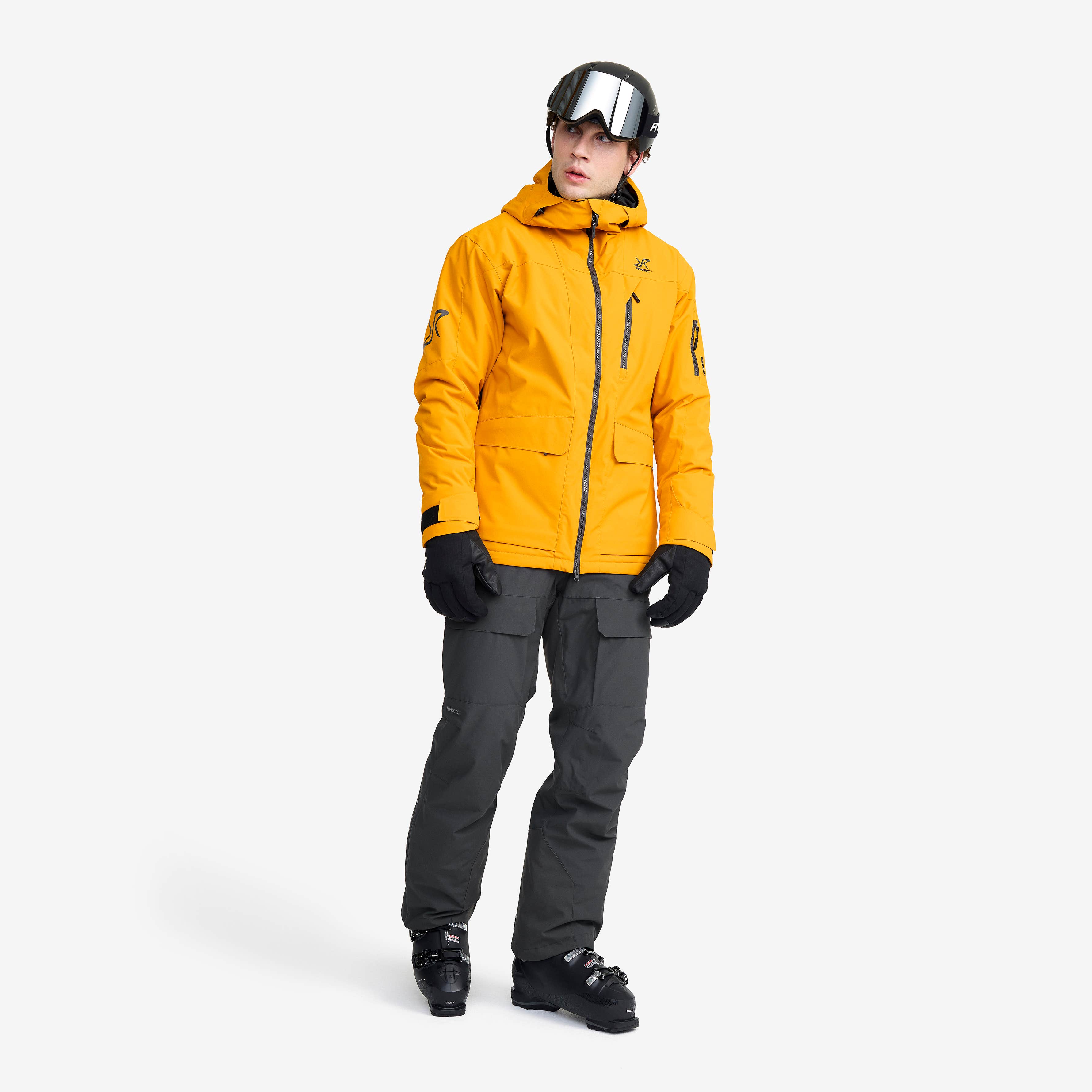 Halo 2L Insulated Ski Jacket Herre Golden Yellow