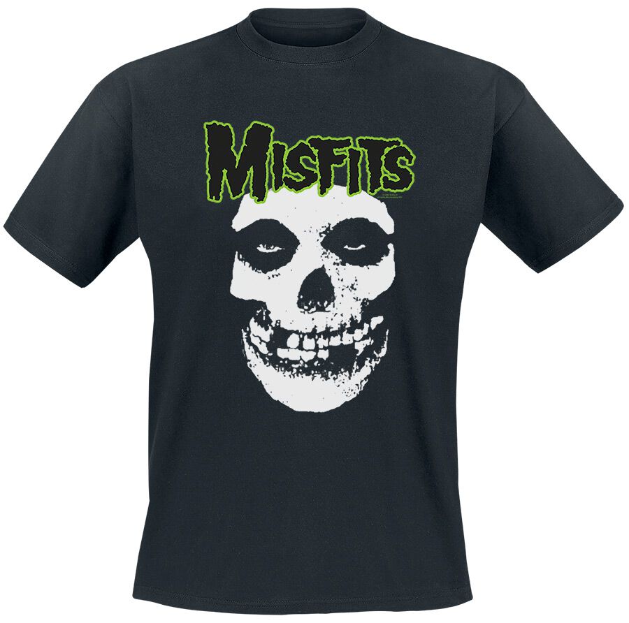 Green Skull | Misfits T-Shirt Manches courtes