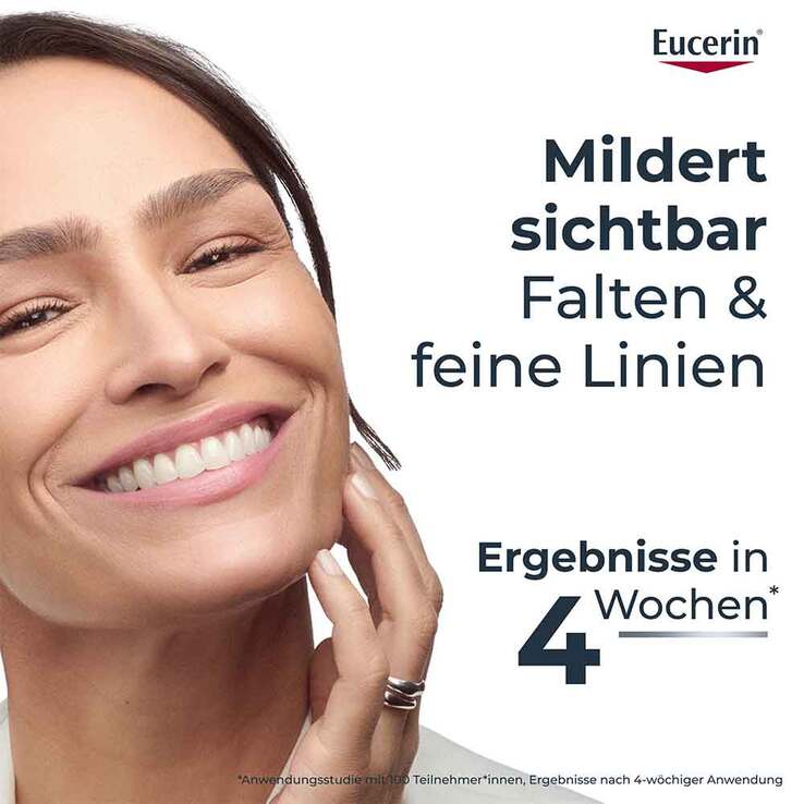 Eucerin Hyaluron-Filler Tagescreme für trockene Haut mit LSF 15, 50 ml
