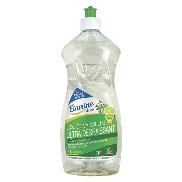 Etamine du Lys Ultra Desengordurante para Louças com Tomilho e Bergamota 1L
