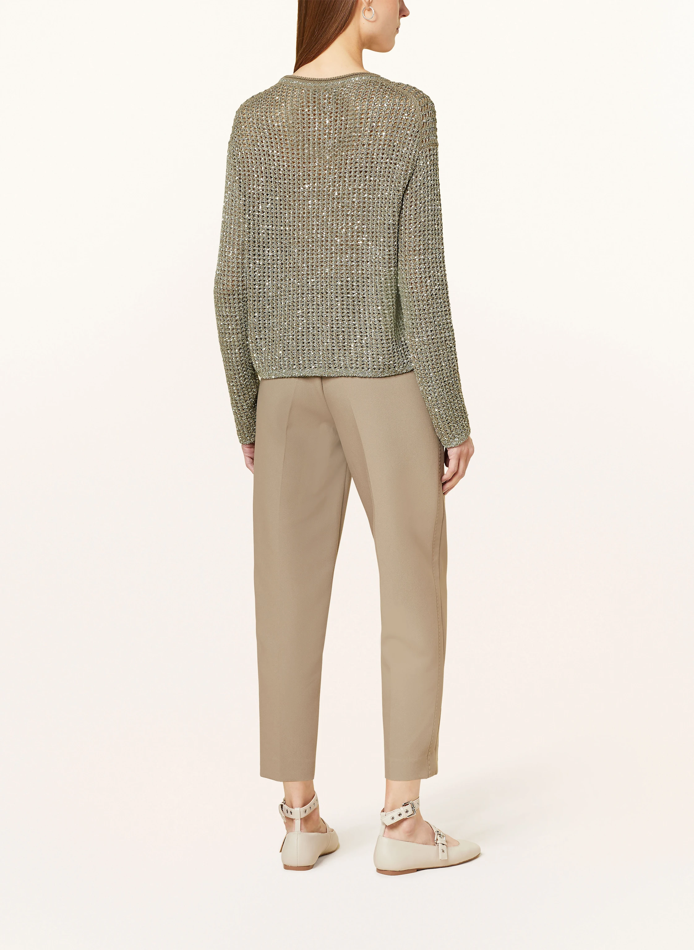 MARC CAIN Pullover mit Pailletten