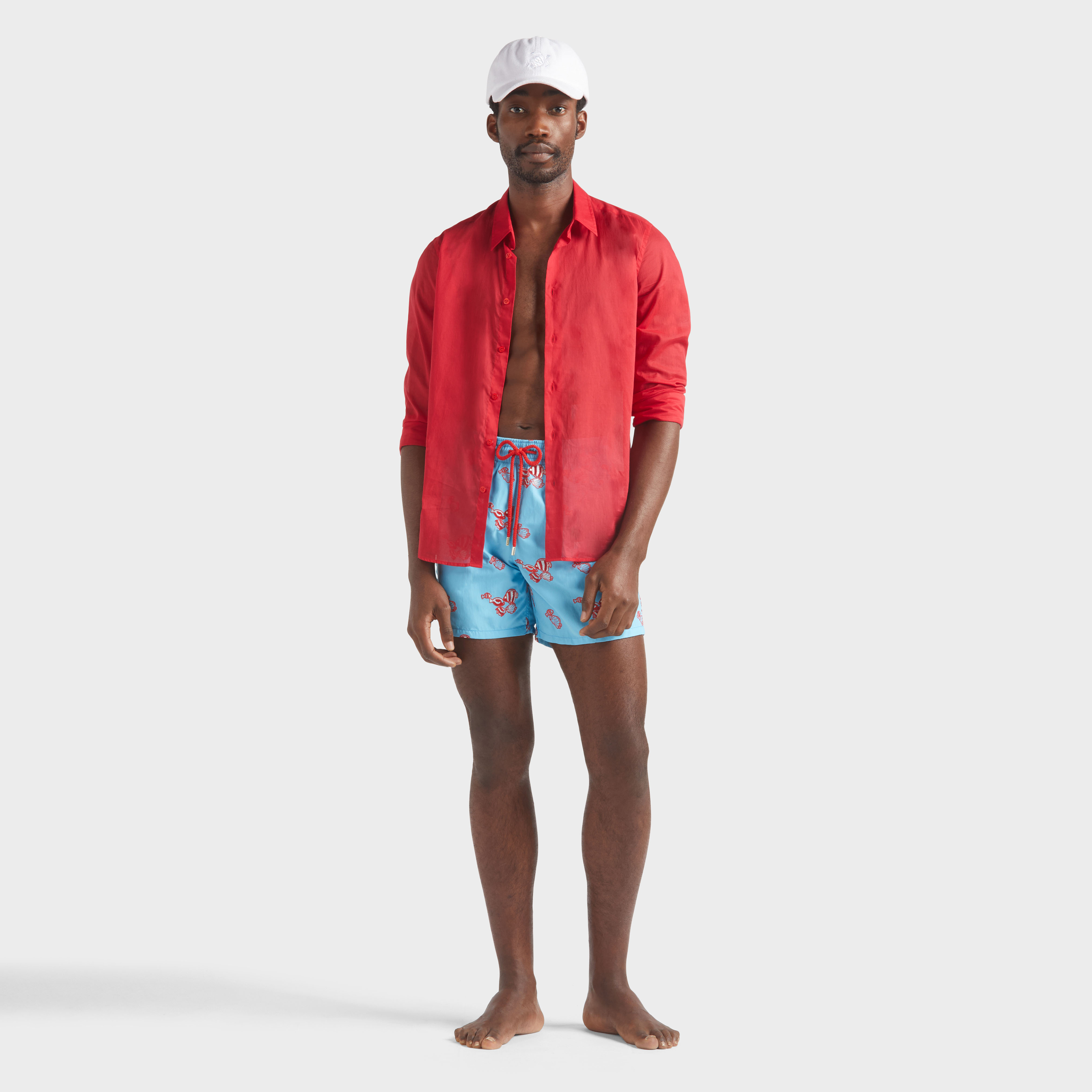Maillot de bain homme brodé Fishy Vibes - Edition Limitée